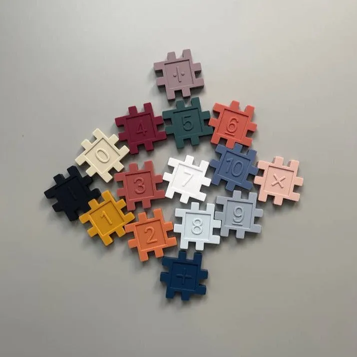 Three Hearts Digital Puzzle Teether Set - Original