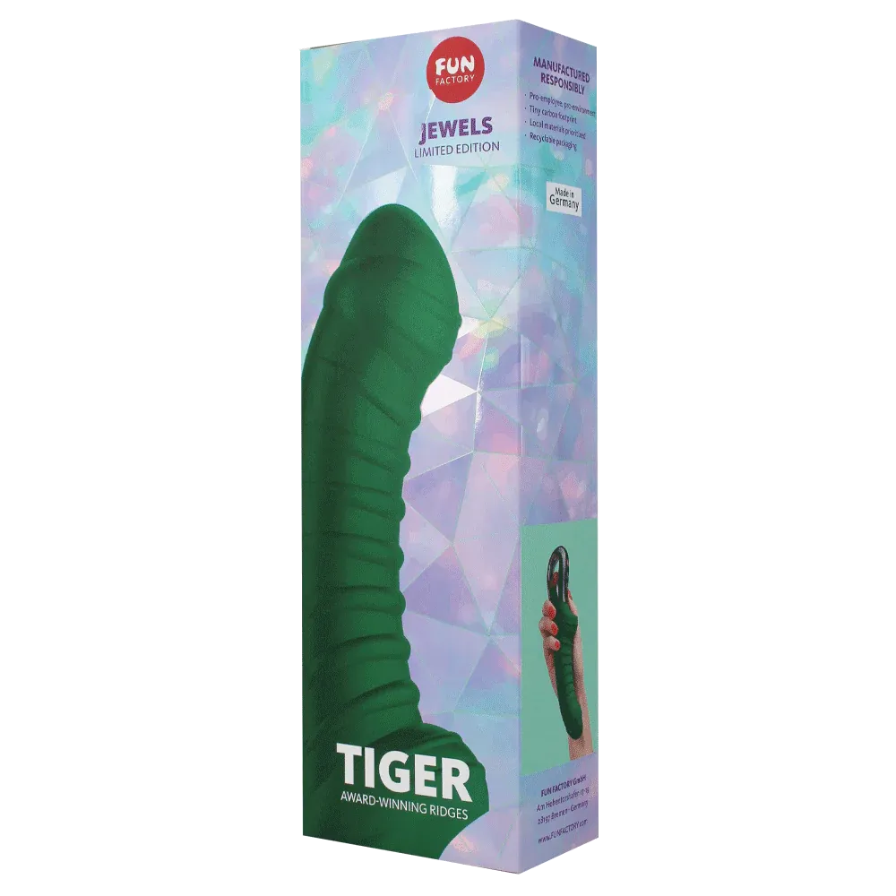 TIGER G SPOT VIBRATOR - Jewels Special Edition / Deep Green
