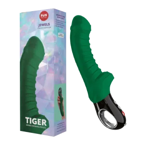 TIGER G SPOT VIBRATOR - Jewels Special Edition / Deep Green