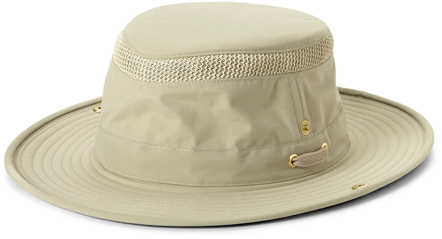 Tilley LTM6 Airflo Hat - Natural/Green Color - CLEARANCE Size 7-5/8