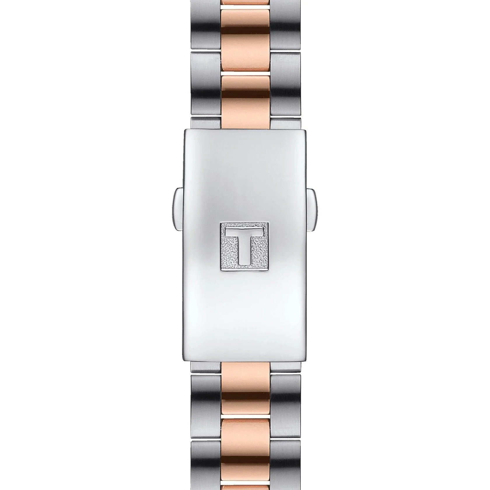 Tissot Clock Pr 100 Sport Chic 36mm Motherperper Quartz Steel Finish Pvd Gold Rose T101.910.22.116.00