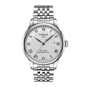 Tissot watch Le Locle PowerMitic 80 39.3mmm Automatic Silver Steel T006.407.11.033.00