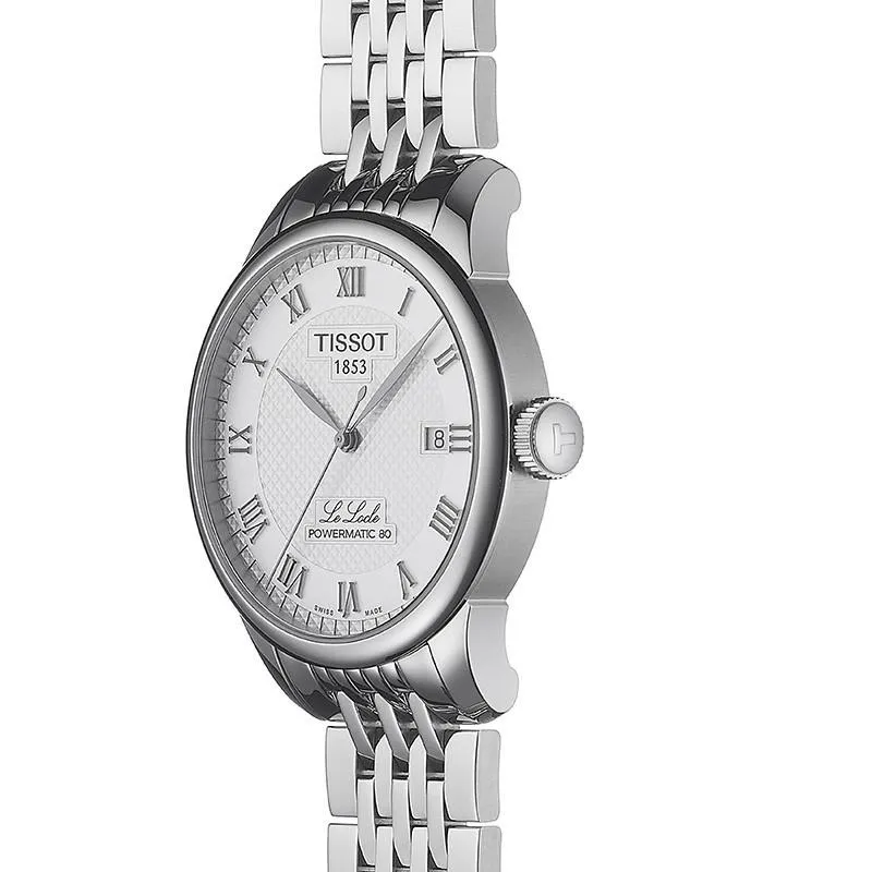 Tissot watch Le Locle PowerMitic 80 39.3mmm Automatic Silver Steel T006.407.11.033.00
