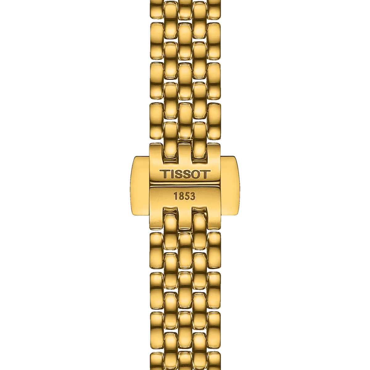 Tissot watch Lovely Round 19.5mm Champagne Diamond Quartz Steel Finish Pvd Gold Gold T140,009.63.026.00