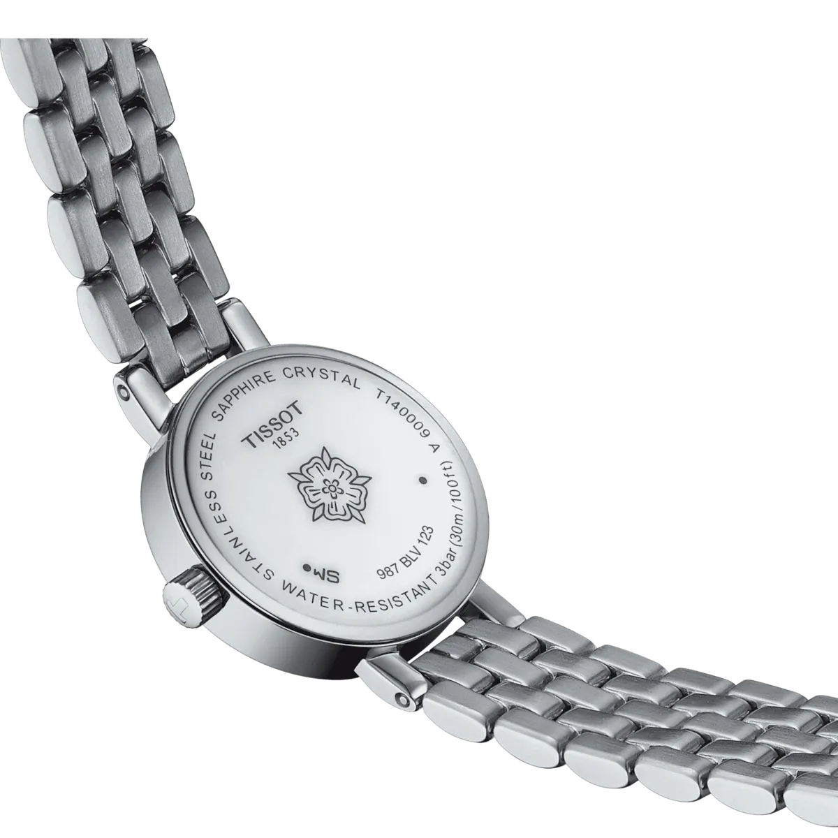 Tissot watch Lovely Round 19.5mm Madreperper Diamonds Quartz Steel T140,009.61.116.00