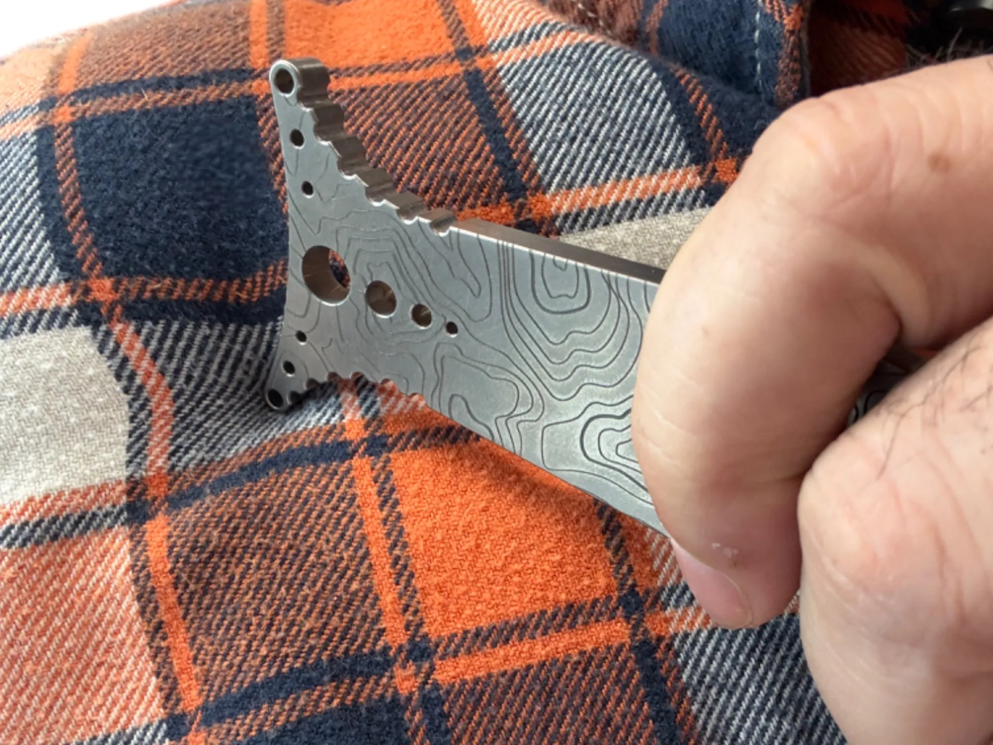 Titanium Leverage Multi Tool - Non Conspicuous Persuasion Device by Maratac®