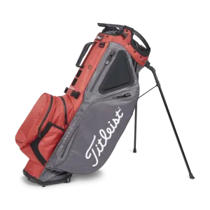 Titleist 2021 Hybrid 14 StaDry Stand Bag / Red & Graphite