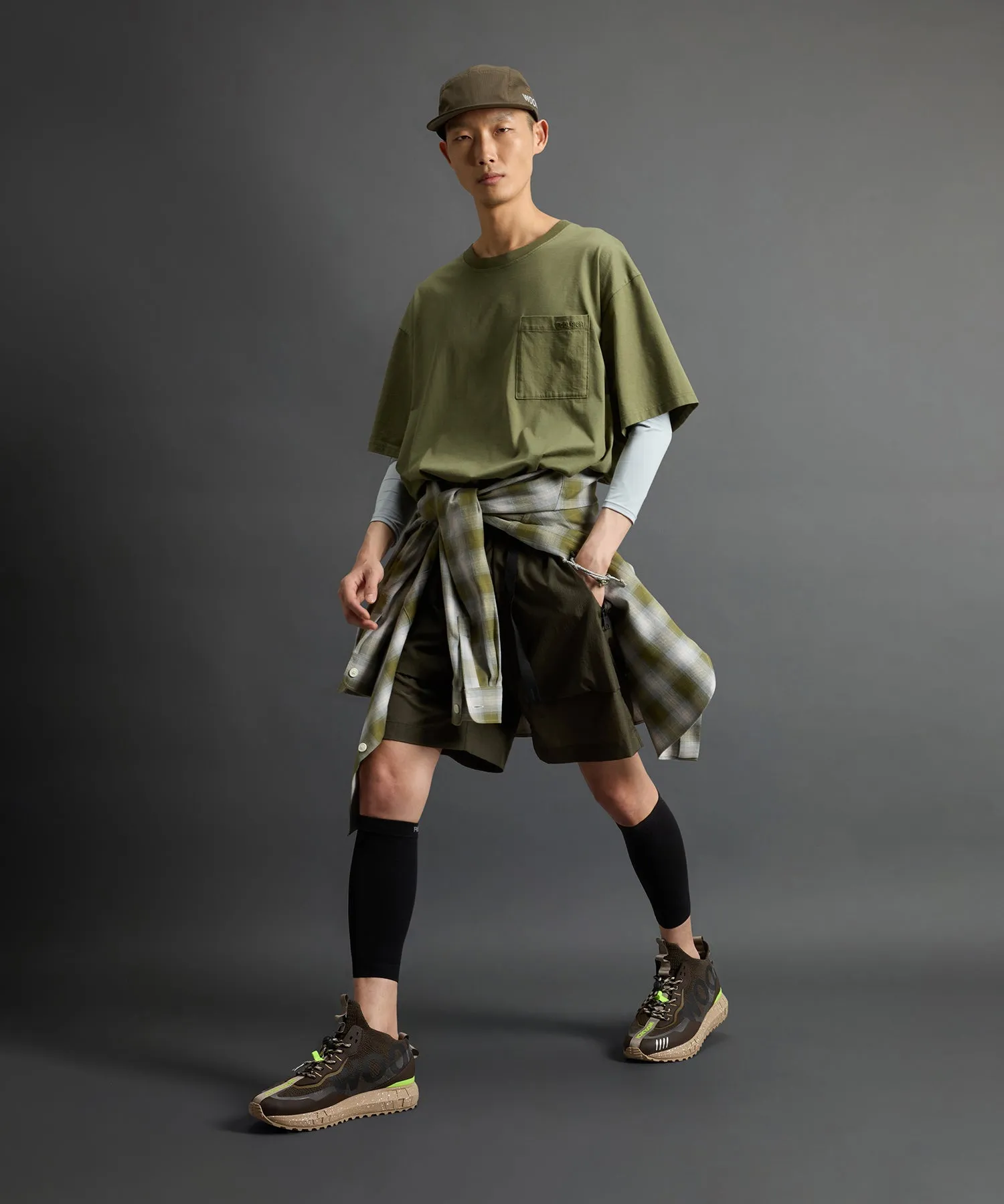 Todd Snyder x Woolrich Jersey Pocket Tee in Green