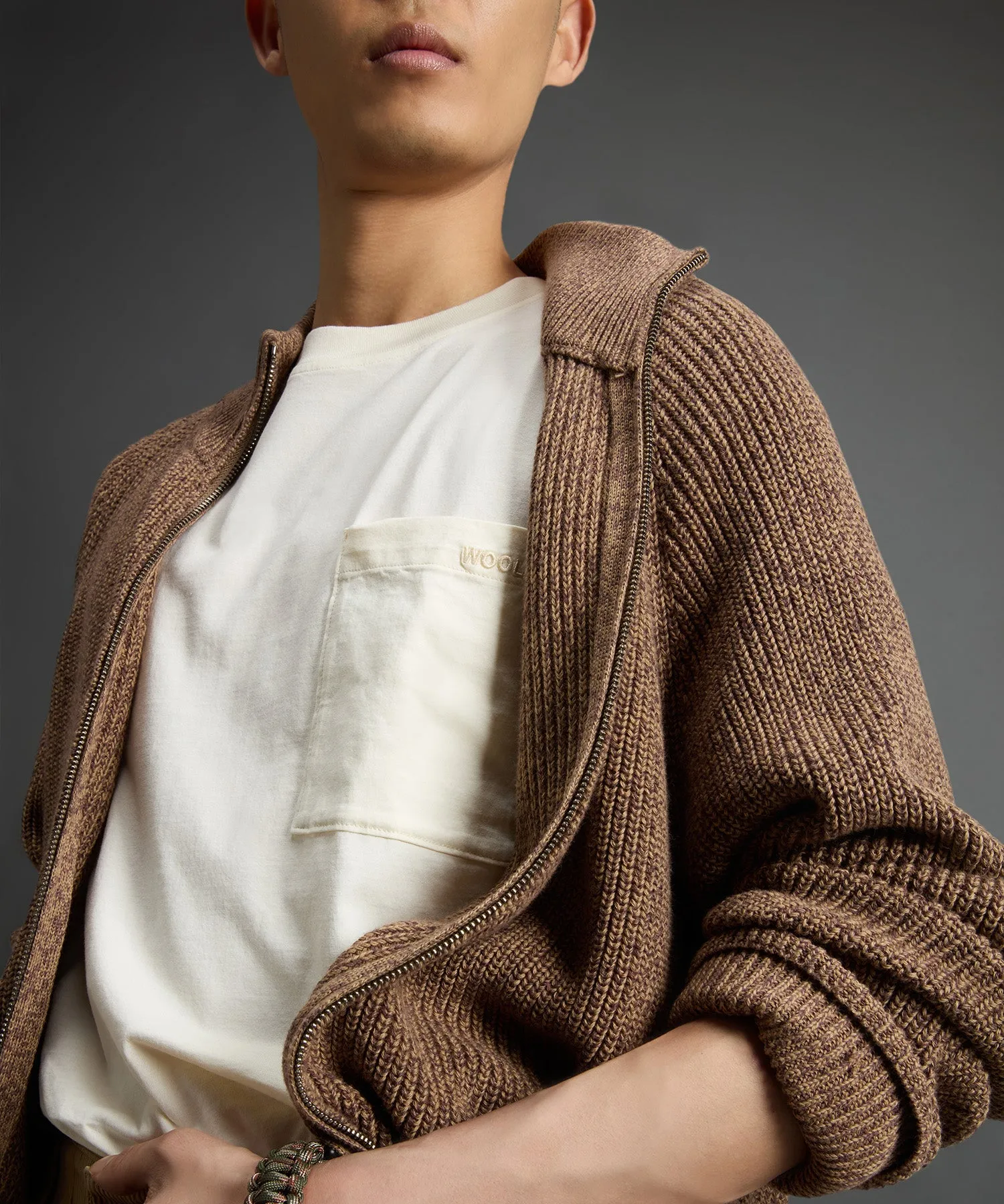 Todd Snyder x Woolrich Jersey Pocket Tee in White