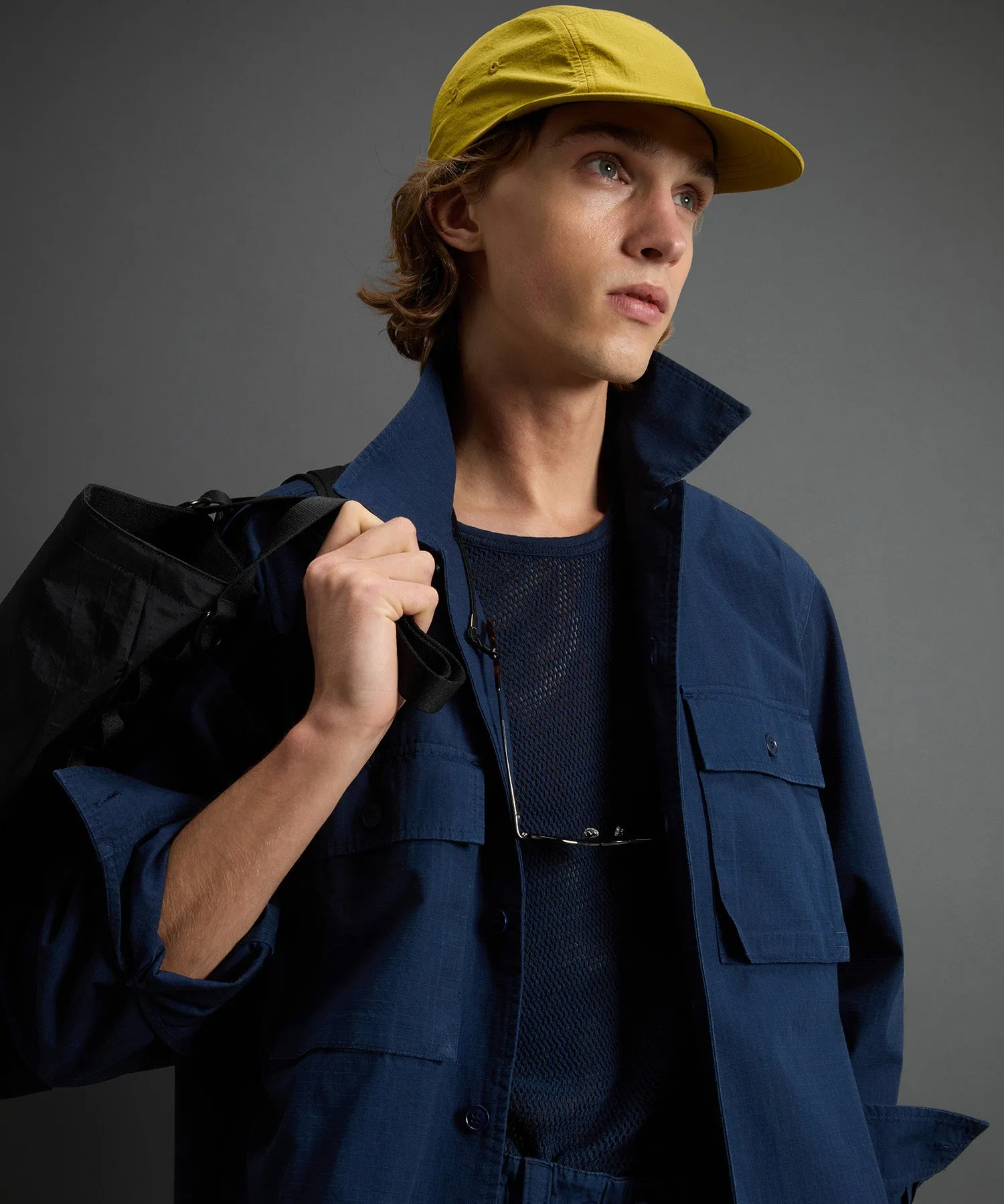 Todd Snyder x Woolrich Utility Shirt in Dream Blue