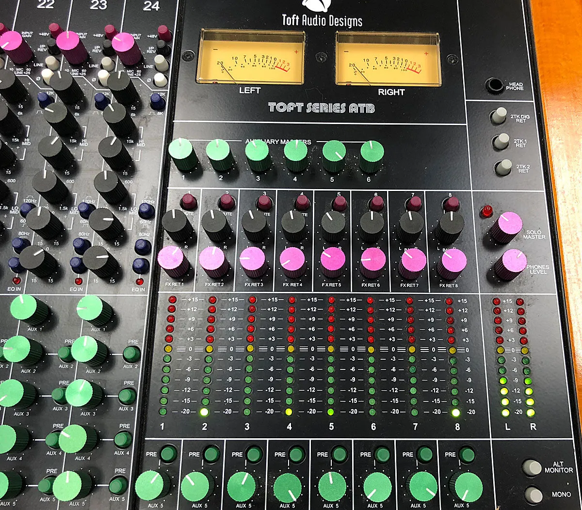 Toft Audio Designs Series ATB24 Studio Console