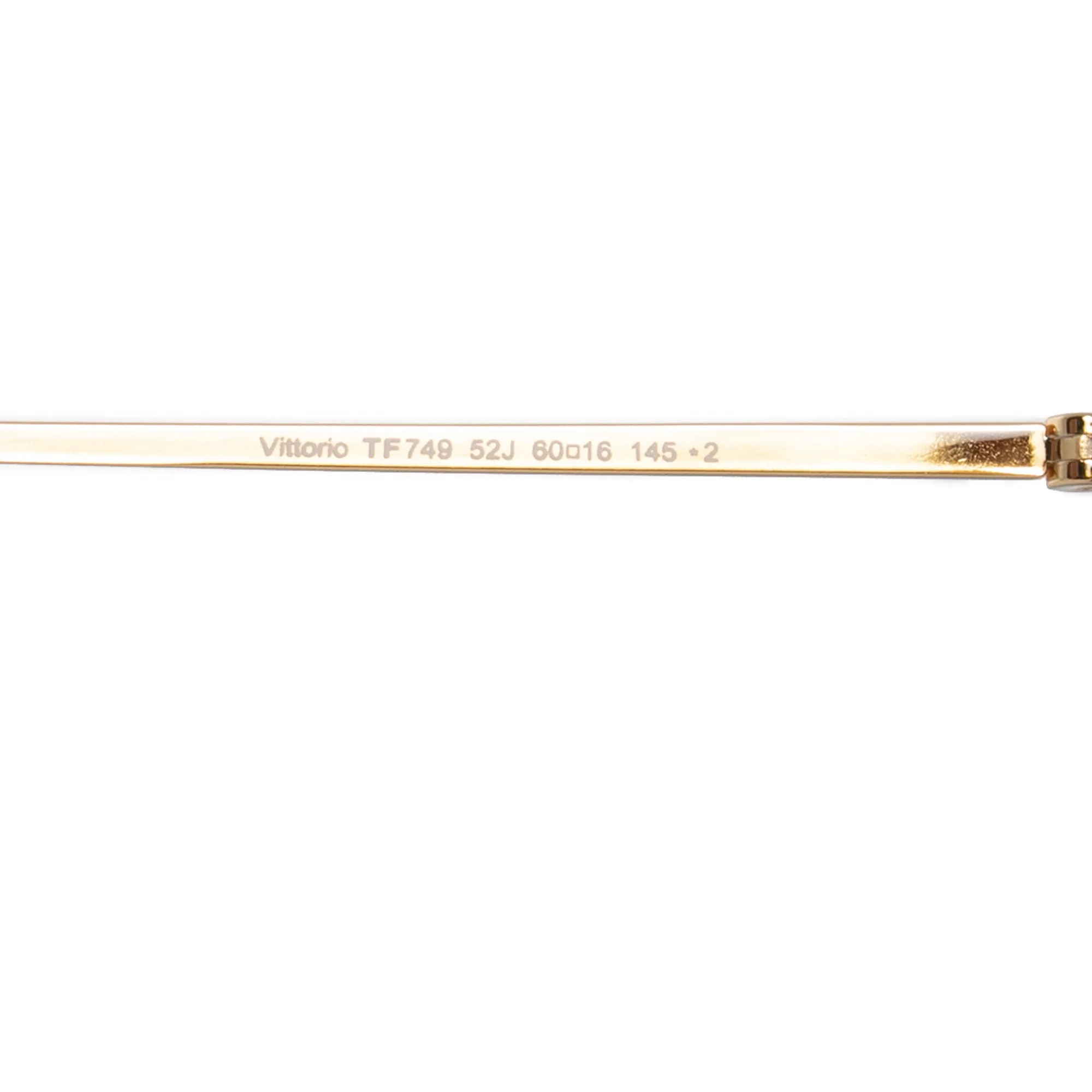 Tom Ford Vittorio Aviator Sunglasses FT0749 52J 60