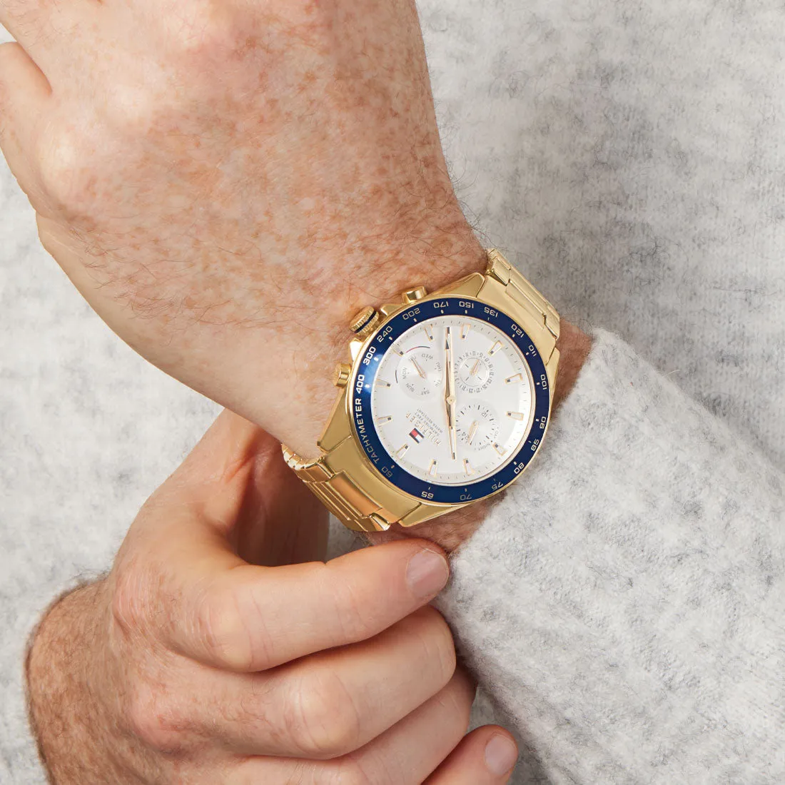 Tommy Hilfiger Owen Gold Men's Watch 1791969