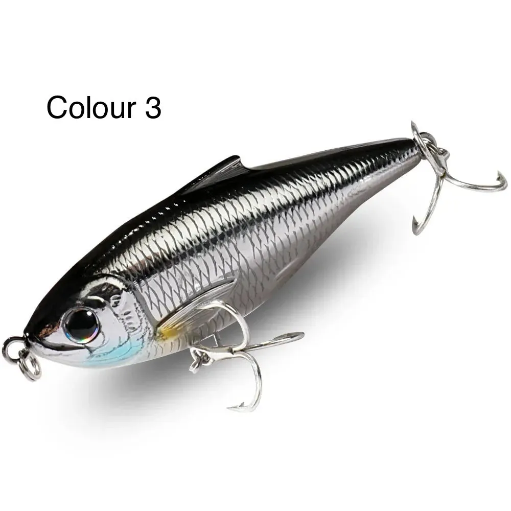 Top Water Floating 20g 9cm Pencil Lure 12g 7.5cm VIB Rattle Steel Ball Wobbler