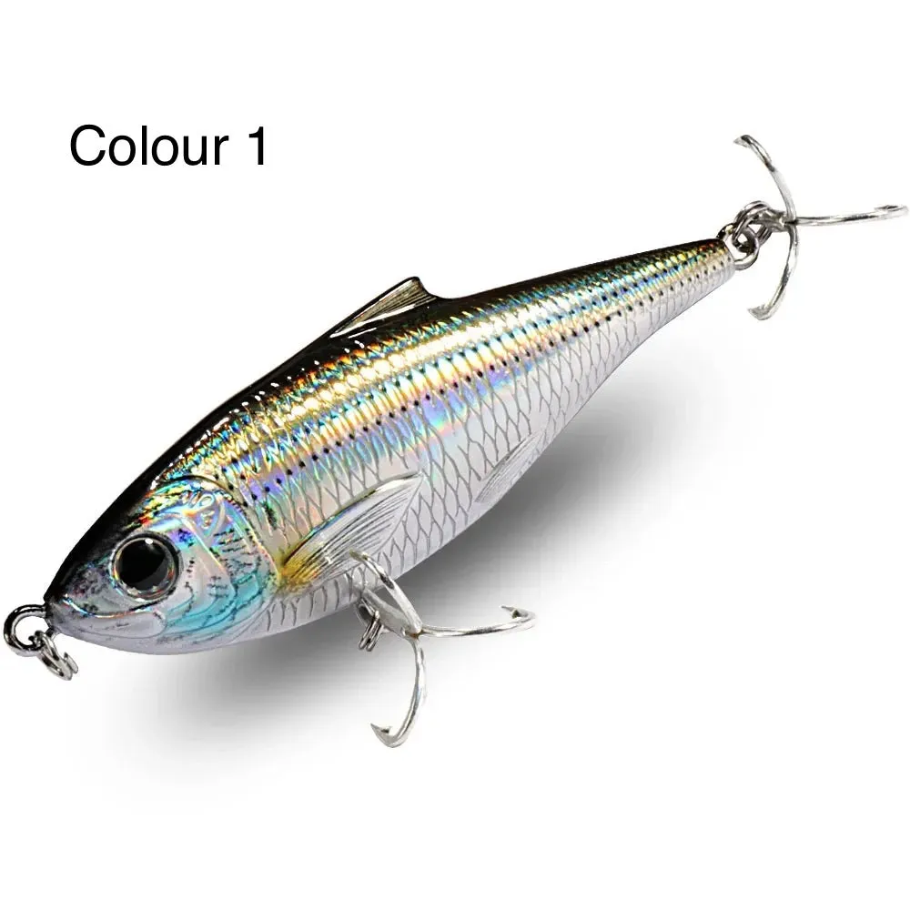 Top Water Floating 20g 9cm Pencil Lure 12g 7.5cm VIB Rattle Steel Ball Wobbler