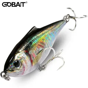 Top Water Floating 20g 9cm Pencil Lure 12g 7.5cm VIB Rattle Steel Ball Wobbler