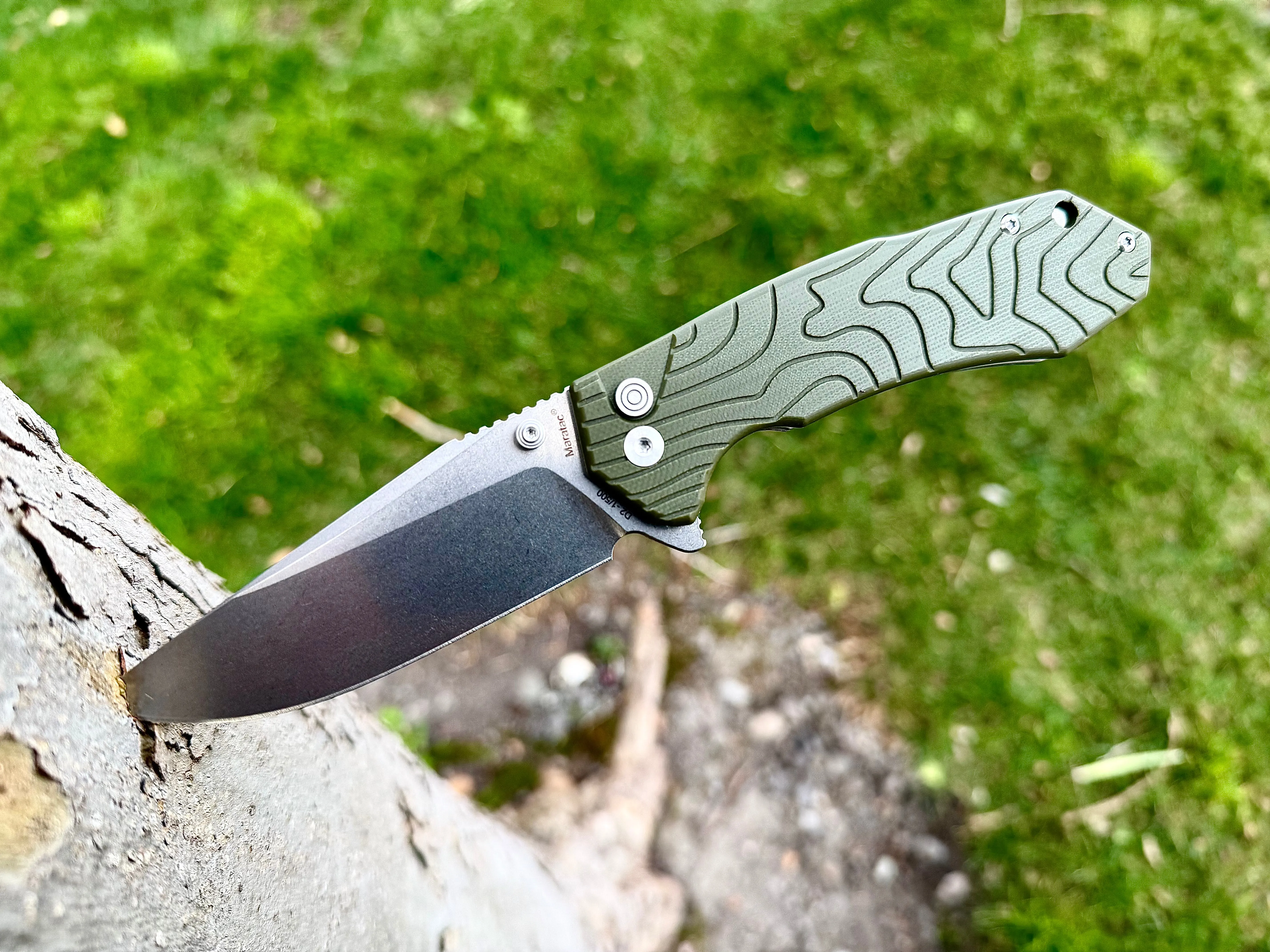 Topo-Trekker D2 Pocket Knife By Maratac® 🔥 Small Batch Early Launch! 🔥