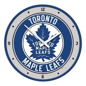 Toronto Maple Leaf: Modern Disc Wall Clock