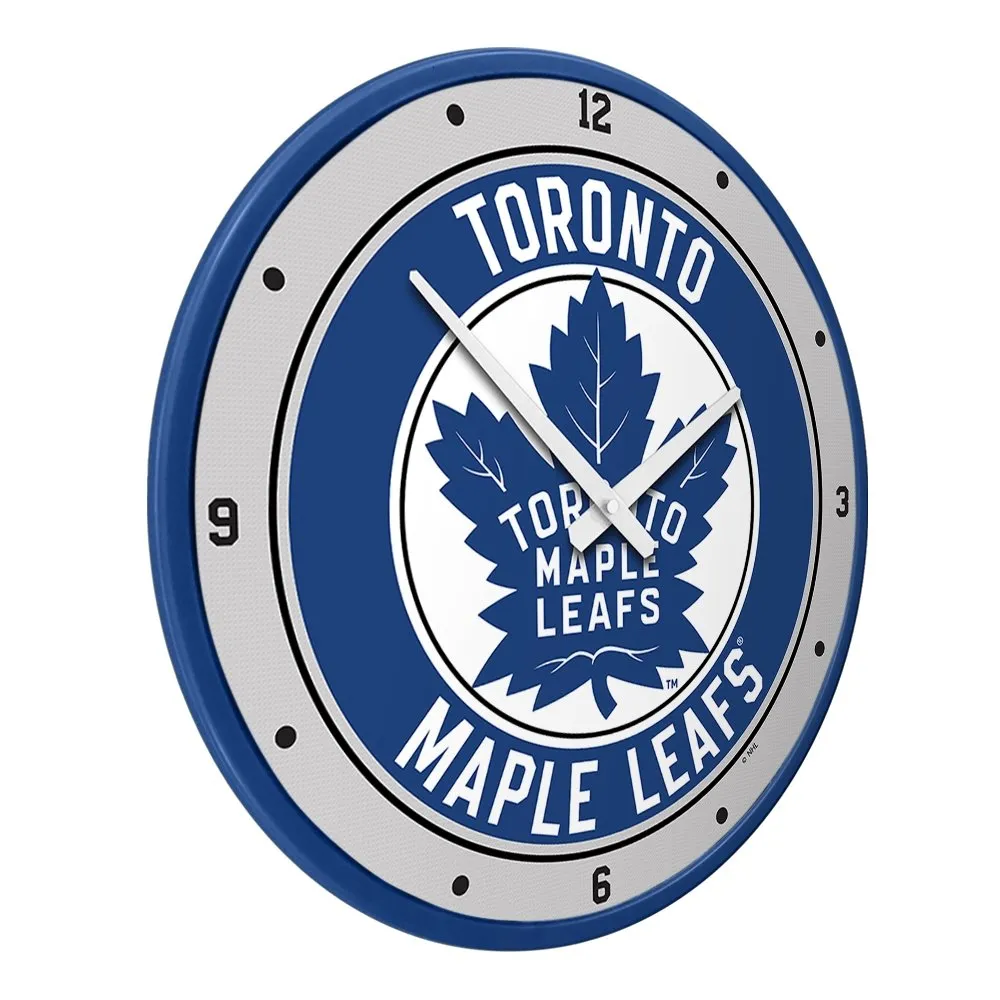 Toronto Maple Leaf: Modern Disc Wall Clock