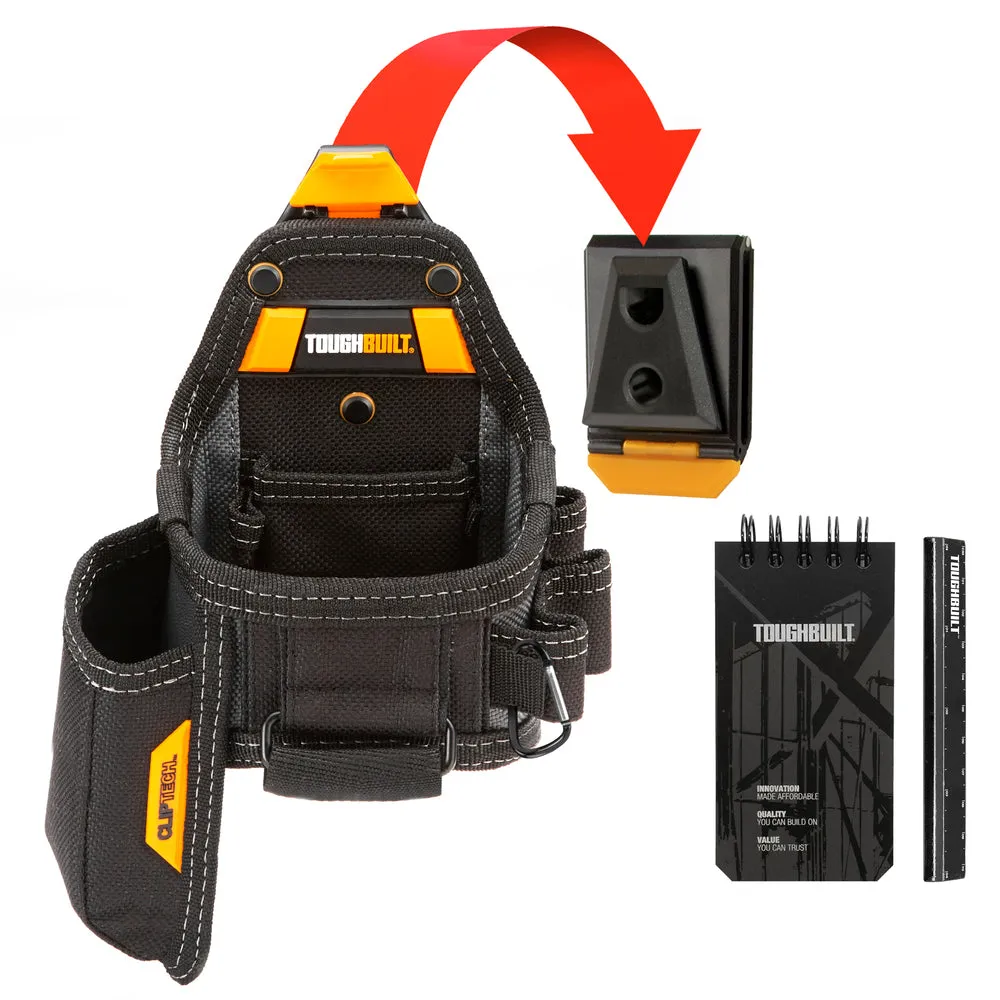 Toughbuilt Tape & Knife Pouch    Notebook   Pencil TB-CT-25X