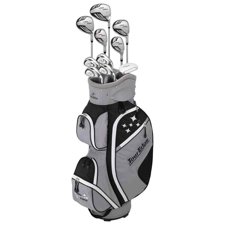 Tour Edge Lady Edge Womens Complete Golf Set Black