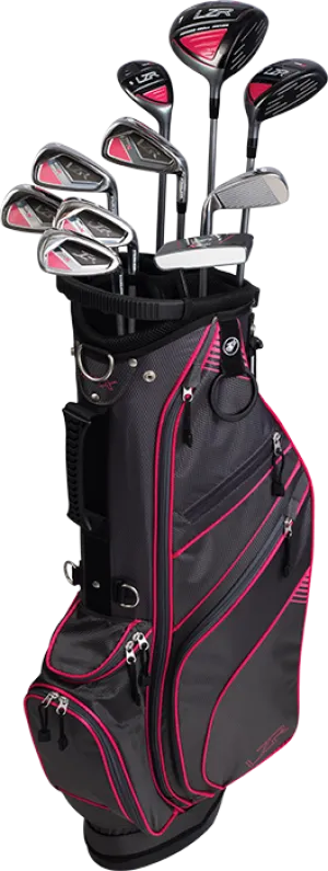 Tour X LZR Womens Complete Golf Set Pink