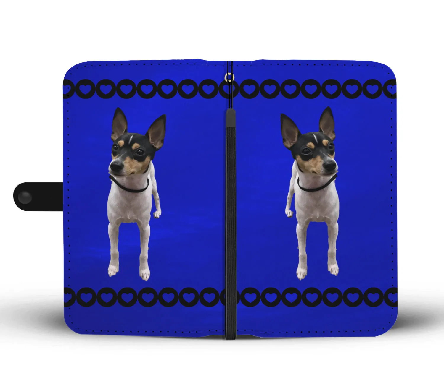 Toy Fox Terrier Phone Case Wallet