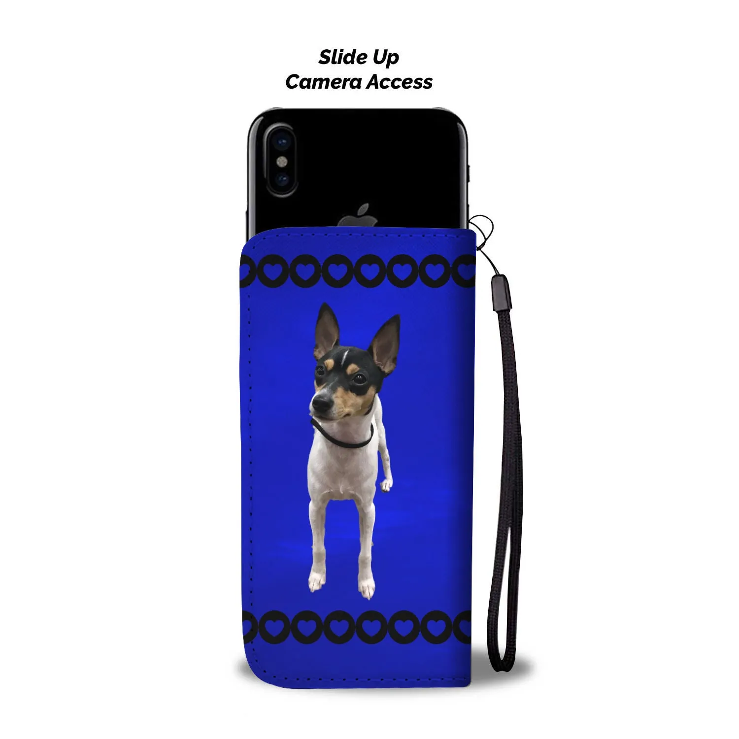Toy Fox Terrier Phone Case Wallet