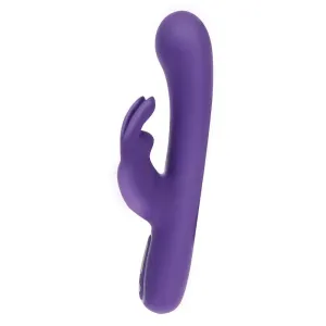 Toyjoy Silicone Purple Rechargeable Rabbit Vibrator with 7-functions