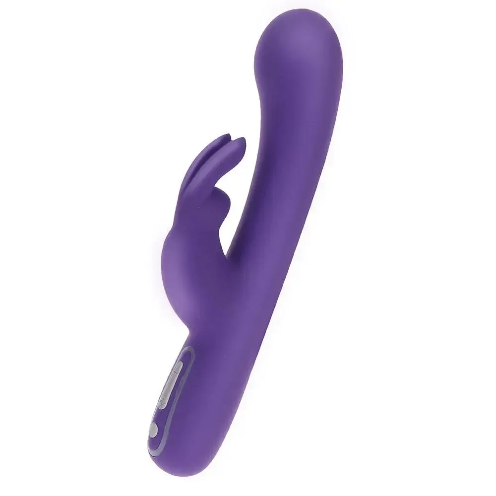 Toyjoy Silicone Purple Rechargeable Rabbit Vibrator with 7-functions