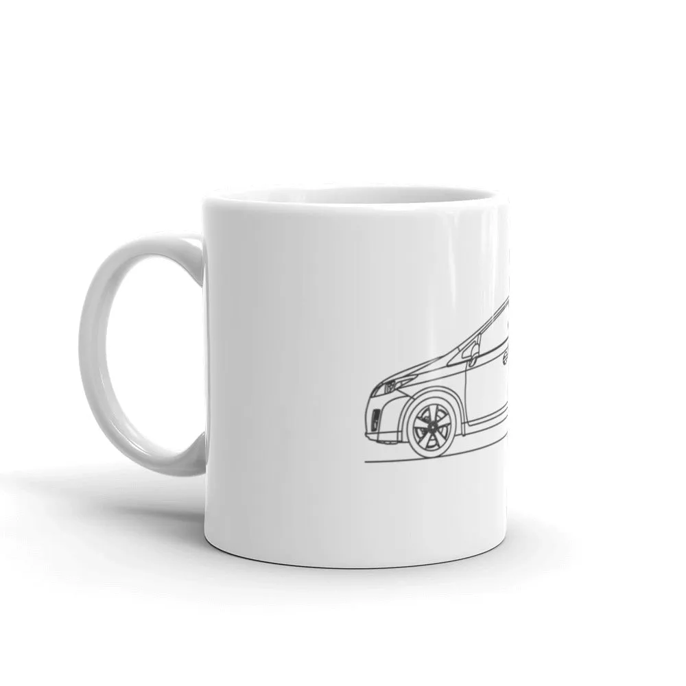 Toyota Prius XW30 Silhouette Mug
