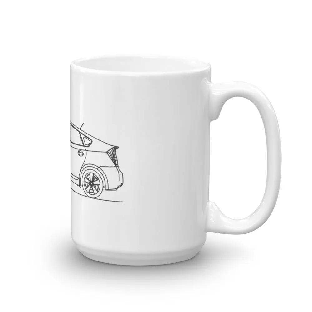Toyota Prius XW30 Silhouette Mug