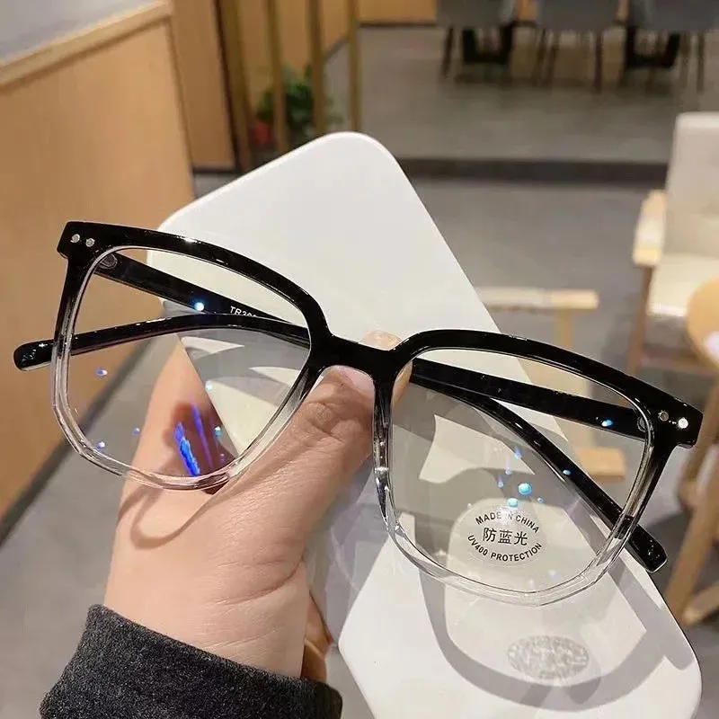 Transparent Black Optical Glasses for Women