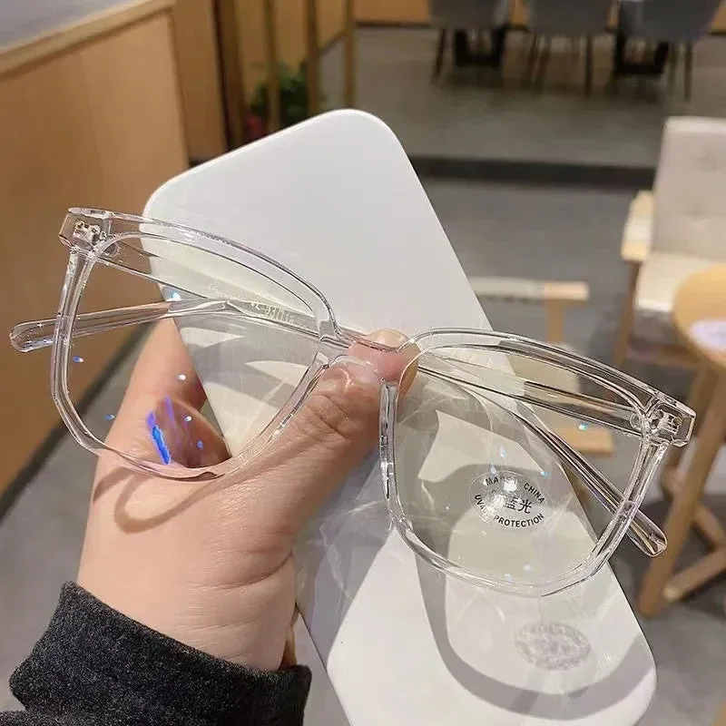 Transparent Black Optical Glasses for Women