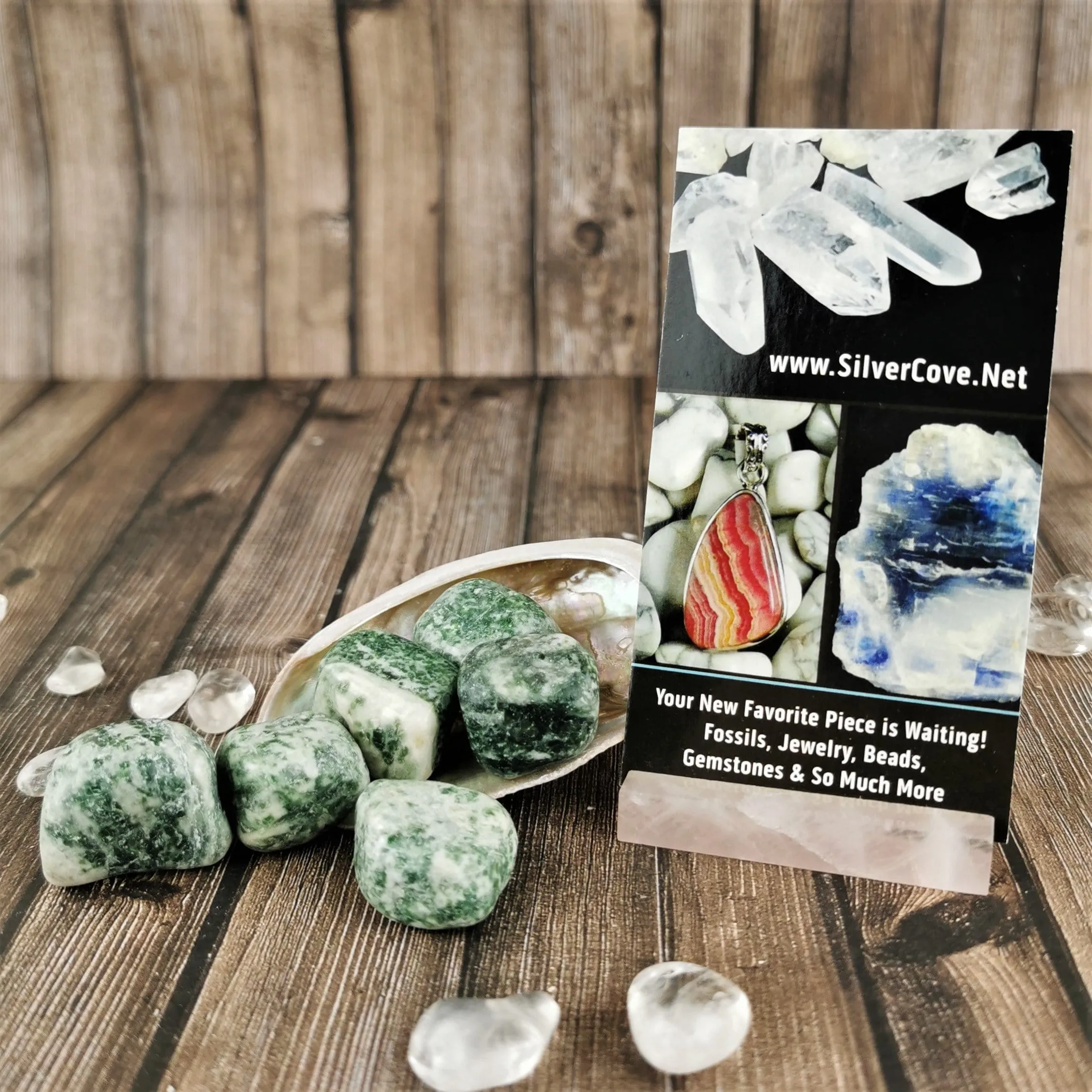 Tree Agate Tumbled Stones