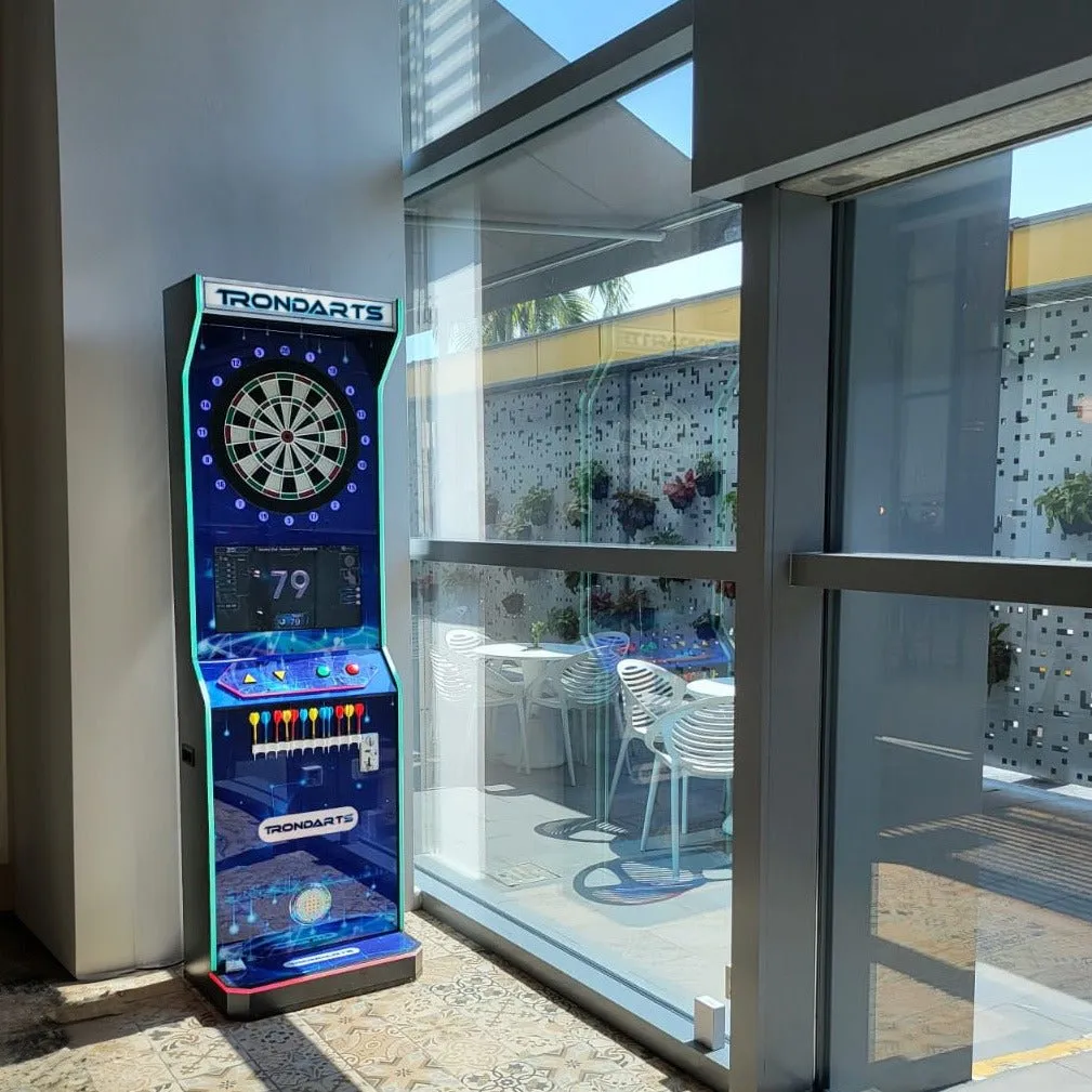 Trondarts Tron DX Free-Standing Electronic Darts Machine (Free Play / Coin-operated)