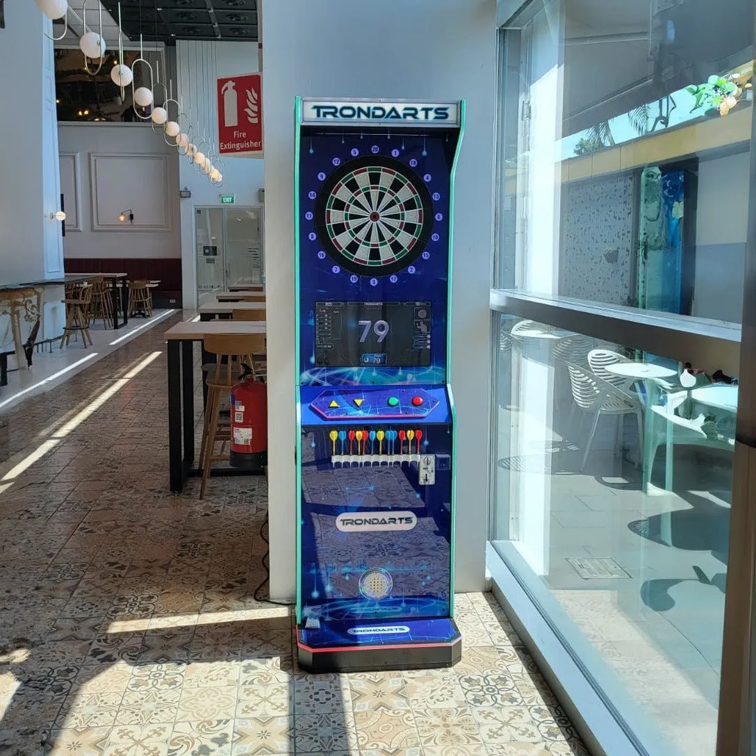 Trondarts Tron DX Free-Standing Electronic Darts Machine (Free Play / Coin-operated)