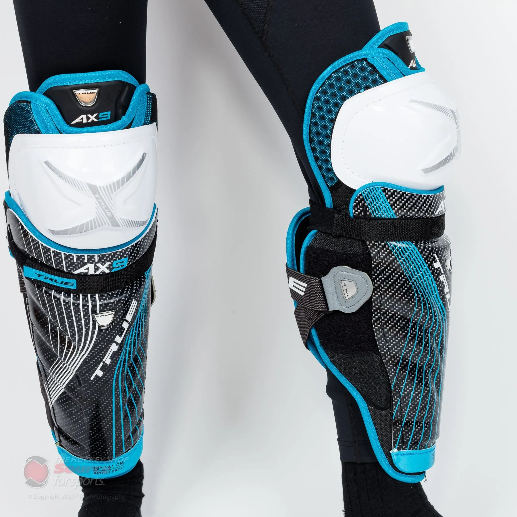 TRUE AX9 Senior Hockey Shin Guards