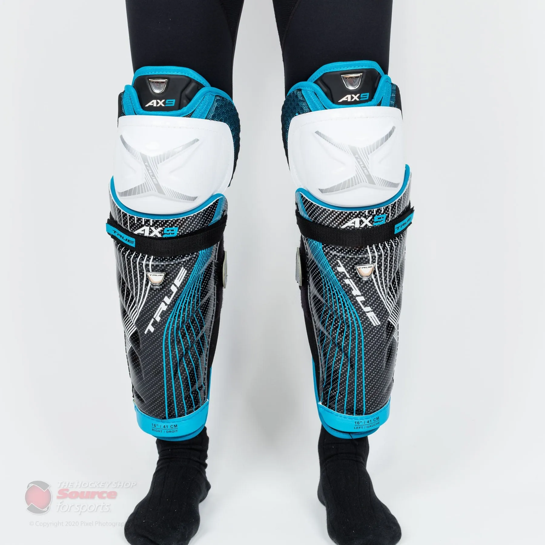 TRUE AX9 Senior Hockey Shin Guards