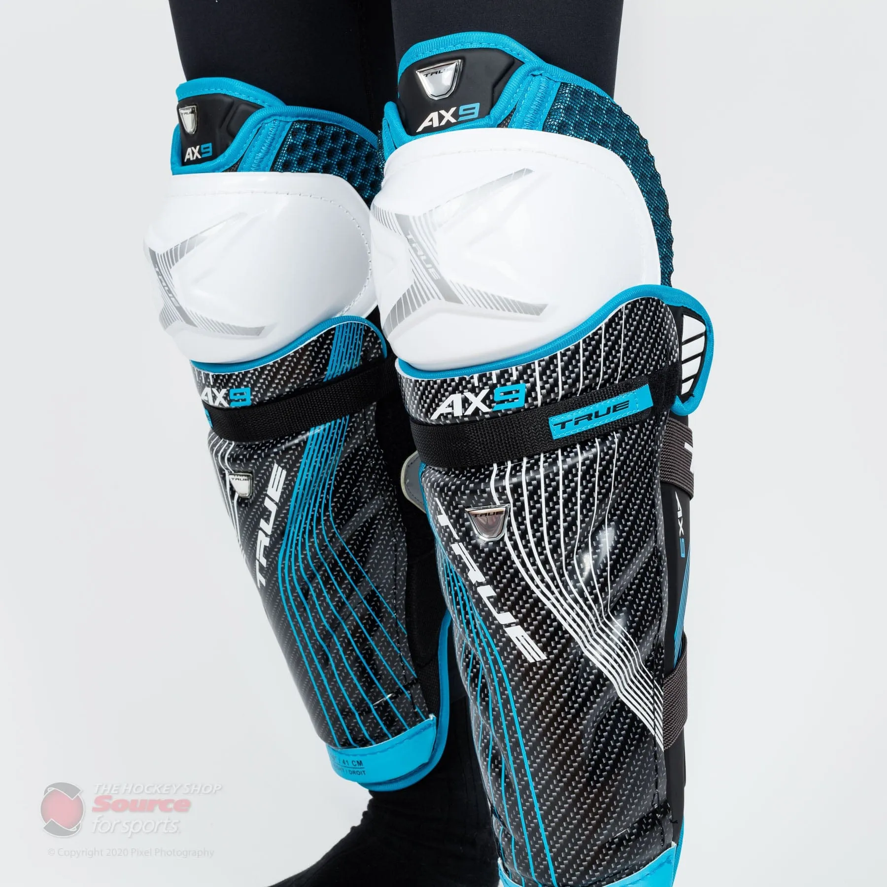 TRUE AX9 Senior Hockey Shin Guards