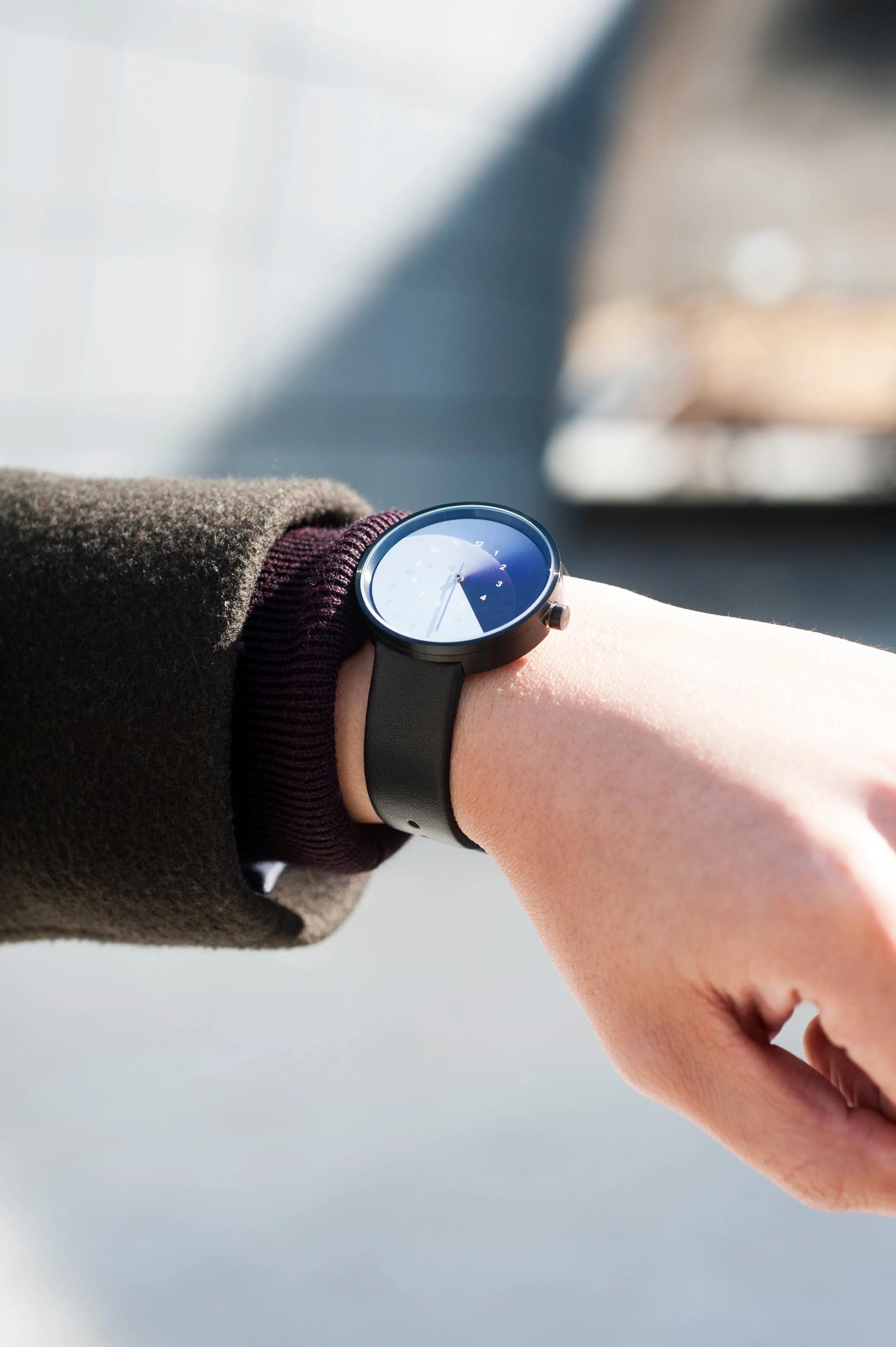 TTT - Hidden Time Watch - Azure