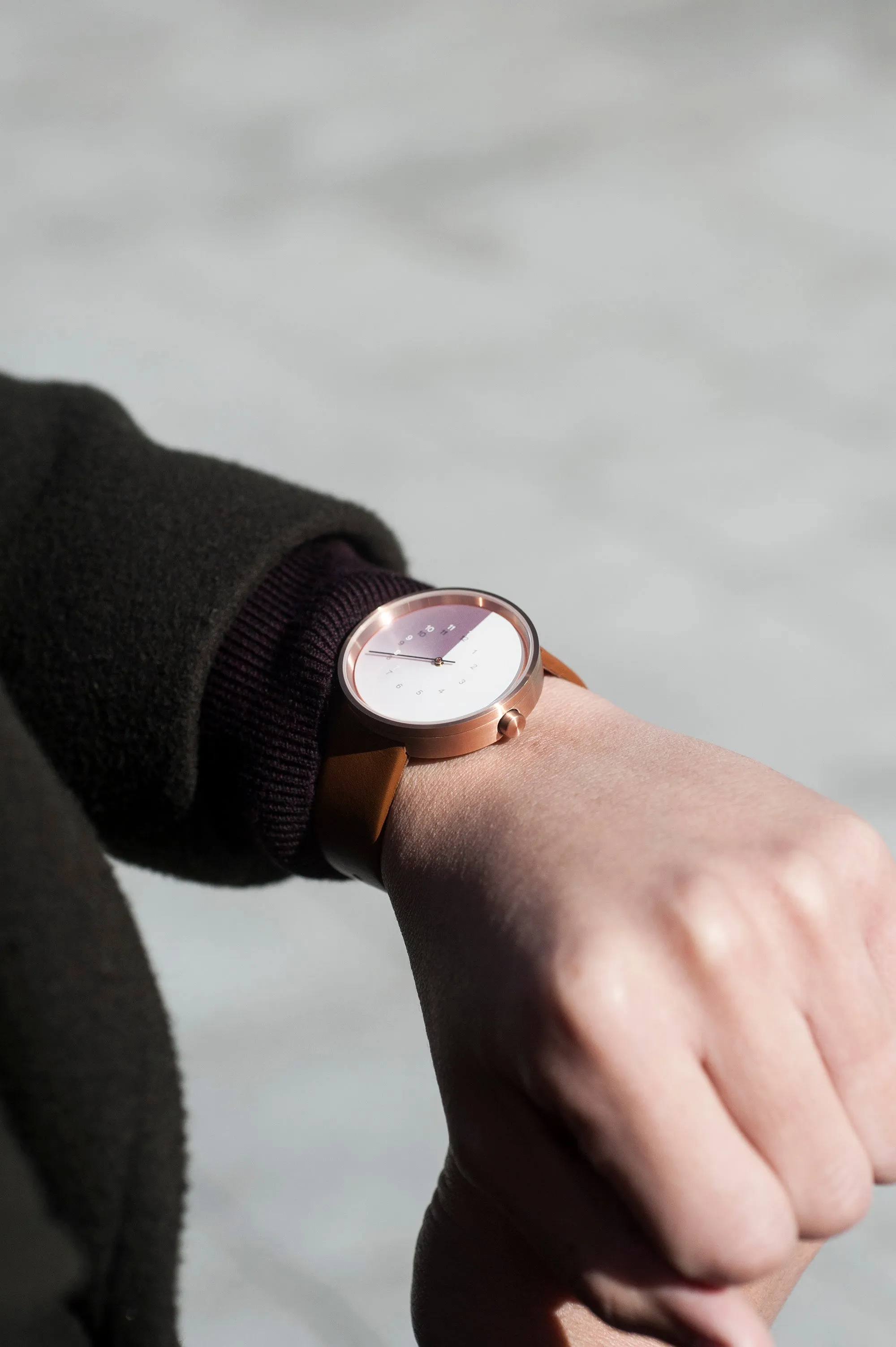 TTT - Hidden Time Watch - Coffee