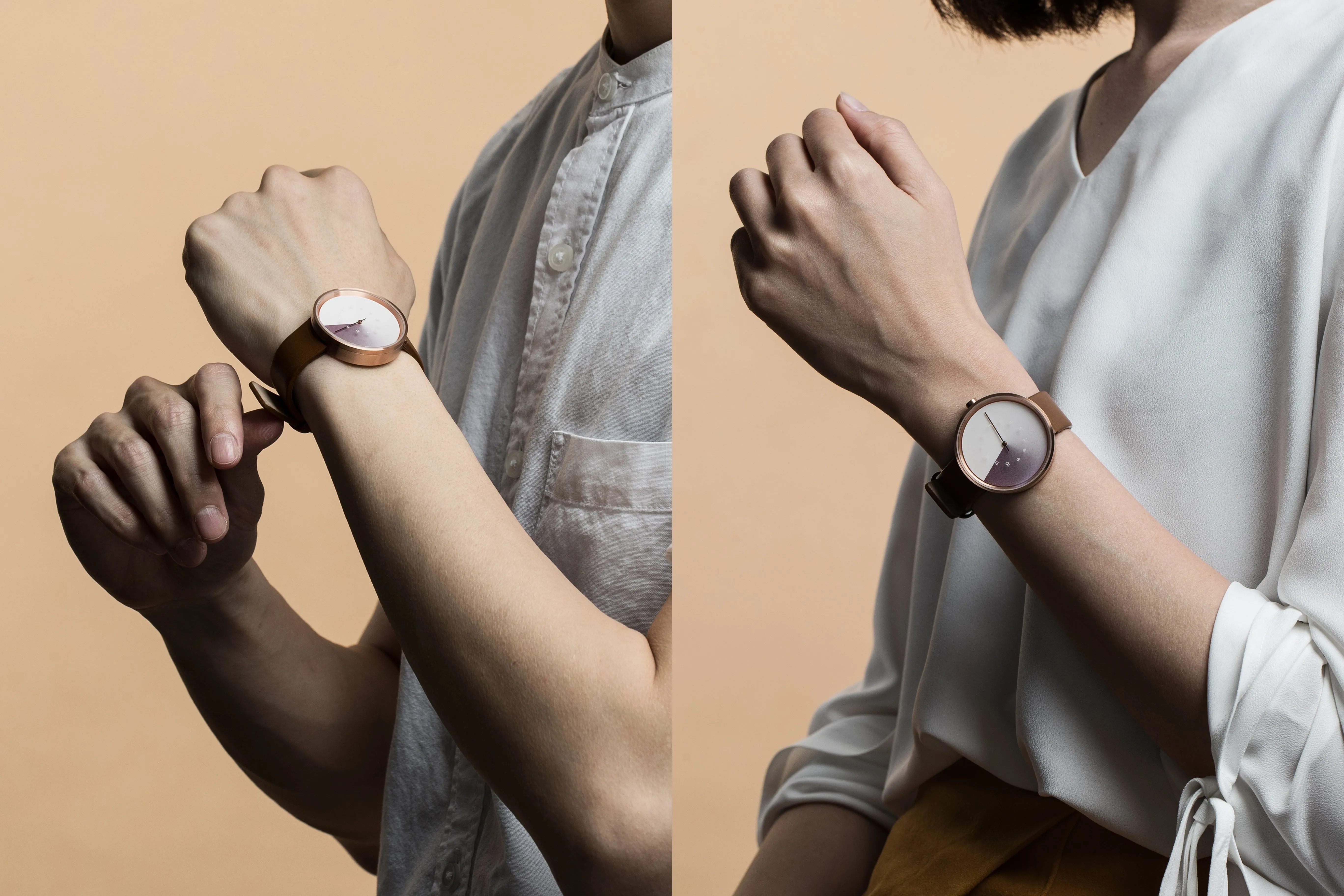 TTT - Hidden Time Watch - Coffee