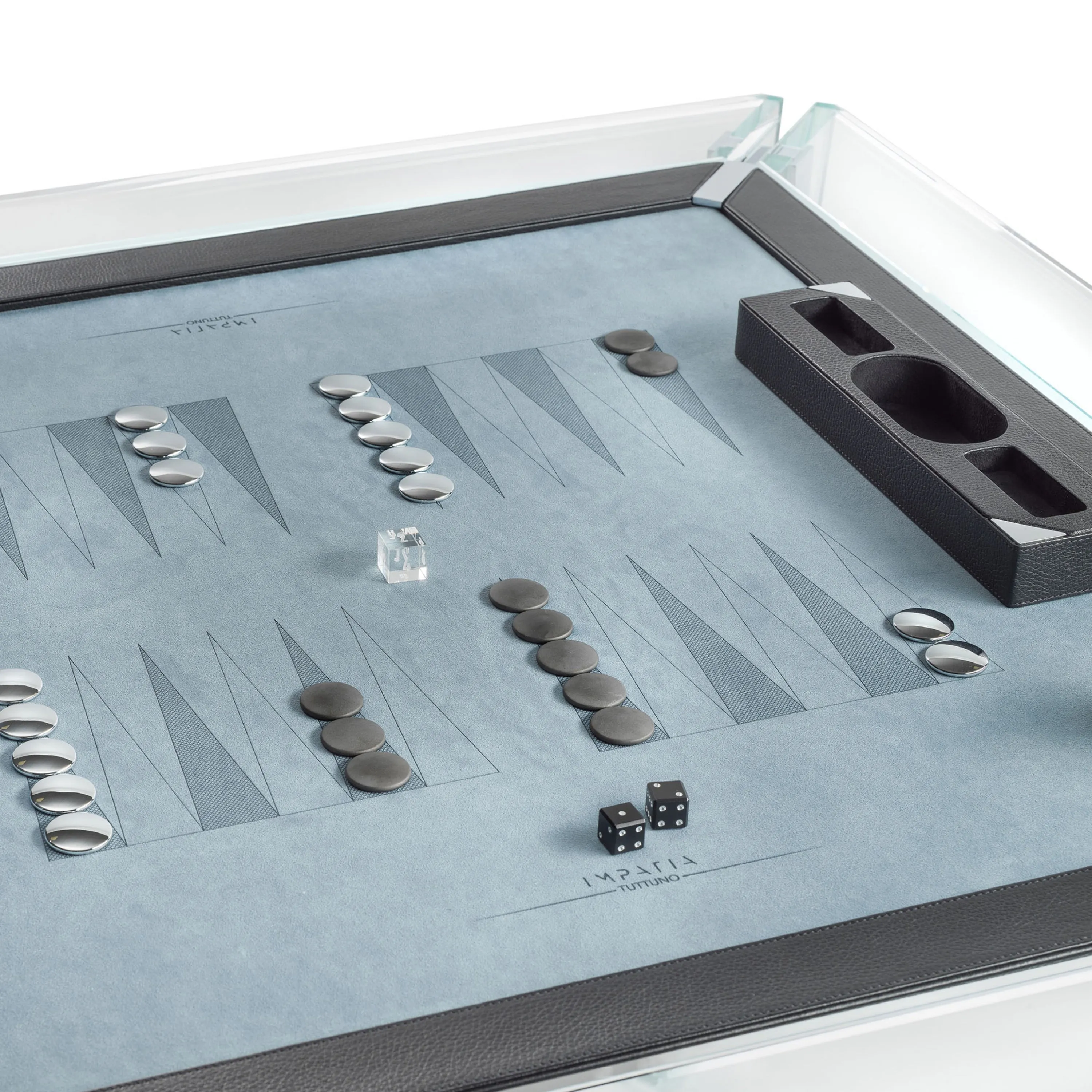 Tuttuno Glass Multi Game Table