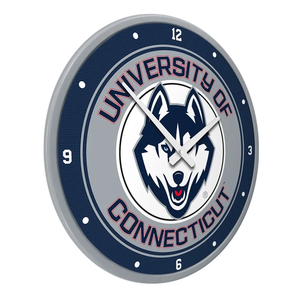 UConn Huskies: Modern Disc Wall Clock
