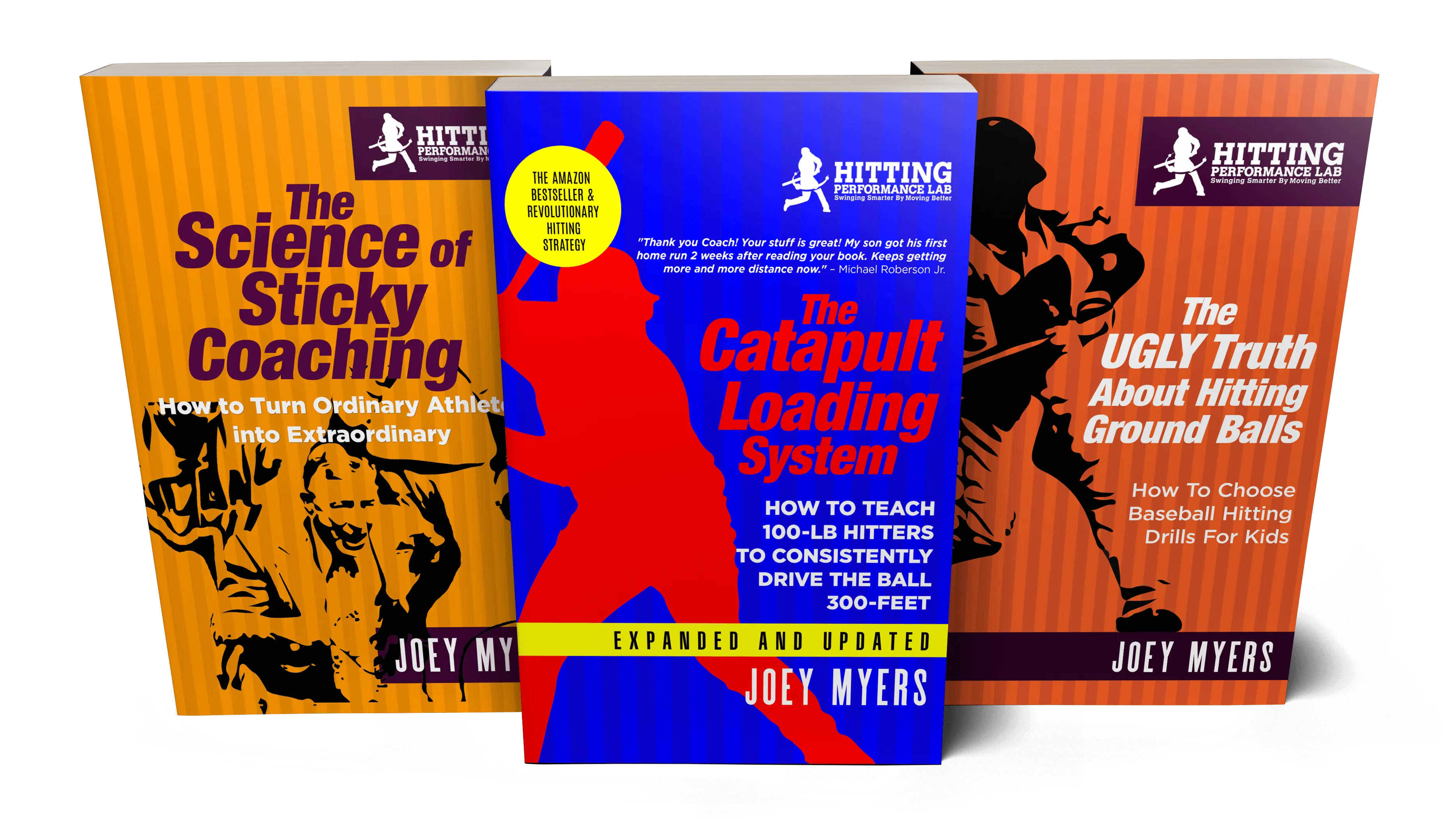 Ultimate Coaching Book Bundle: Catapult Loading System, Science of Sticky Coaching, & Ugly Truth About Hitting Groundballs