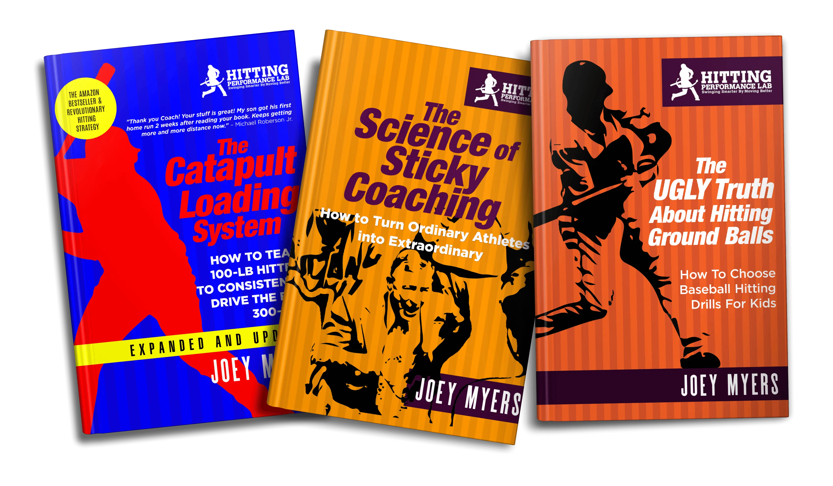 Ultimate Coaching Book Bundle: Catapult Loading System, Science of Sticky Coaching, & Ugly Truth About Hitting Groundballs