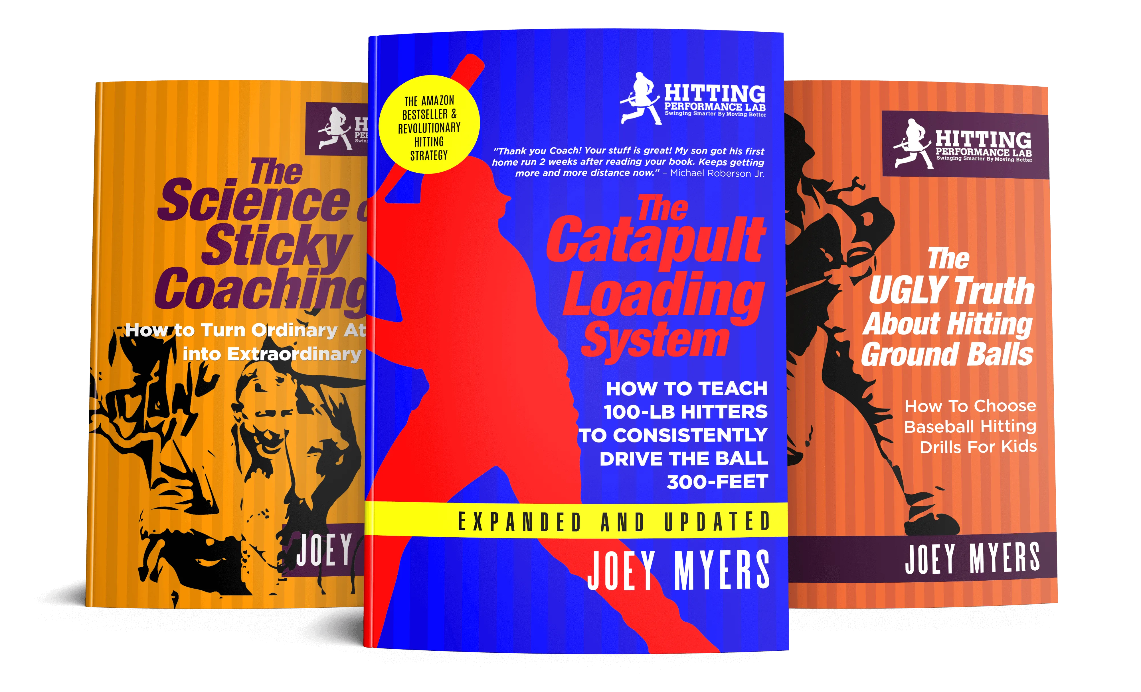 Ultimate Coaching Book Bundle: Catapult Loading System, Science of Sticky Coaching, & Ugly Truth About Hitting Groundballs