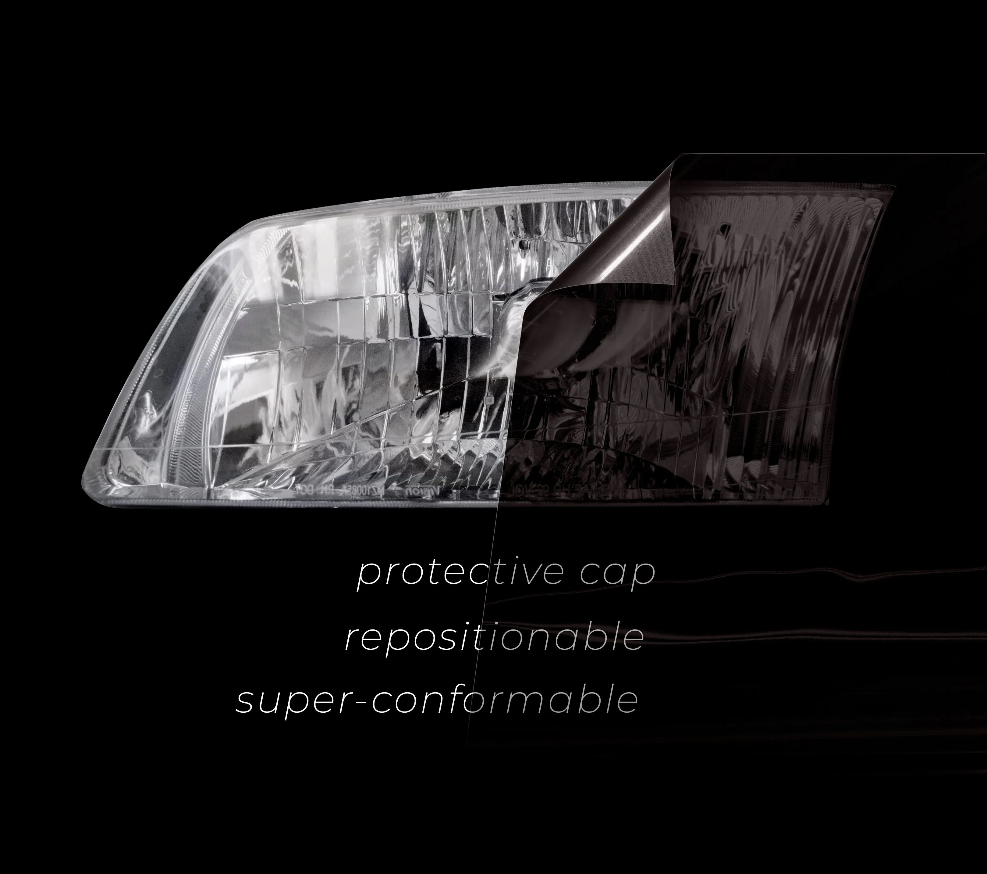 ULTIMATE® Headlight Tint — Dark Smoke