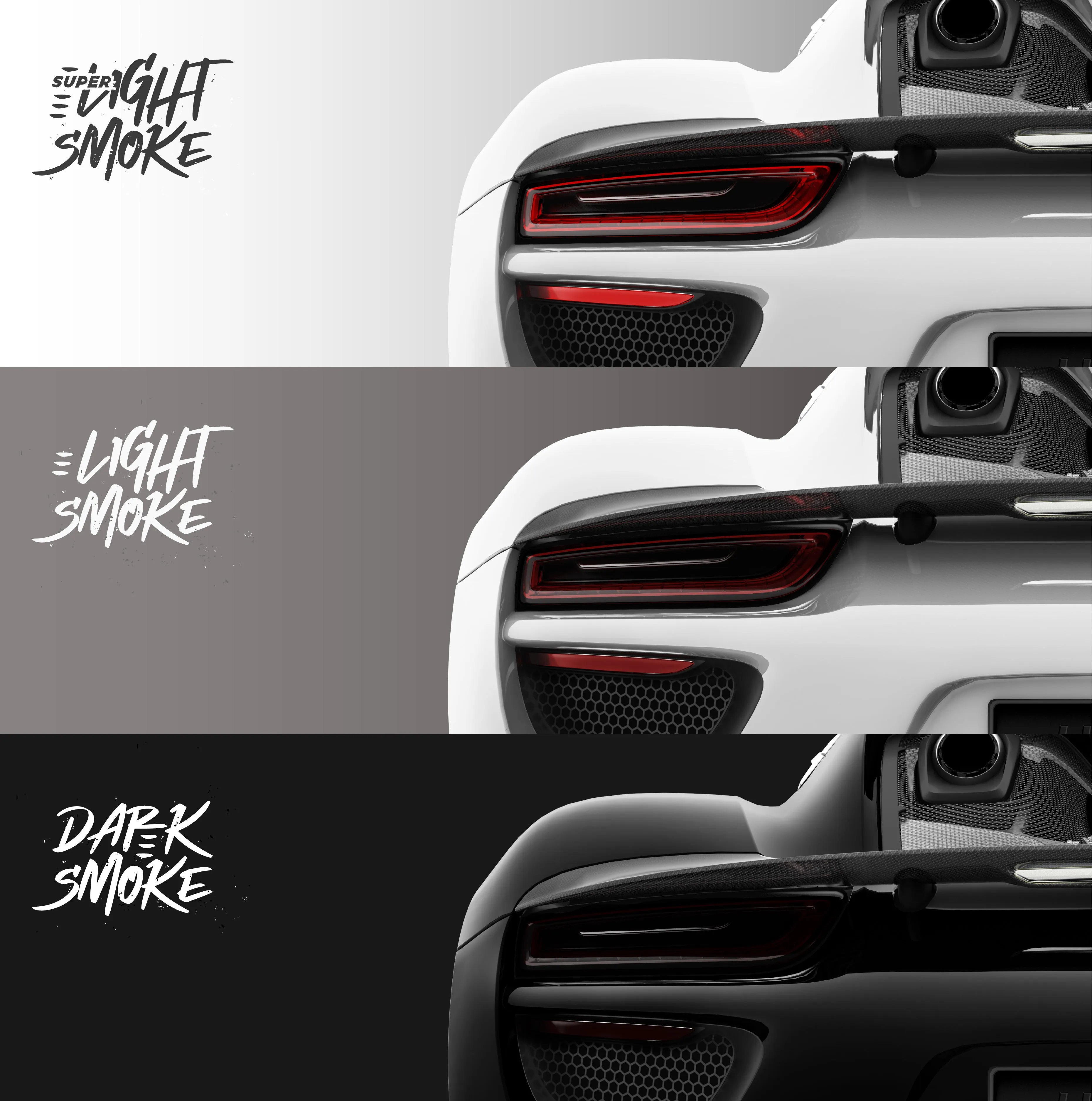 ULTIMATE® Headlight Tint — Super Light Smoke
